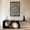 Kalma Tayyaba - Kufic Calligraphy - Metal Wall Art - PAKDM..